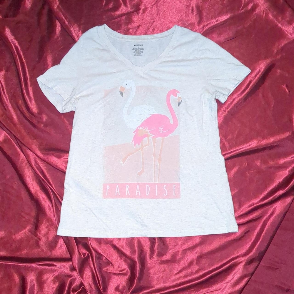 Flamingo Paradise Graphic Tee